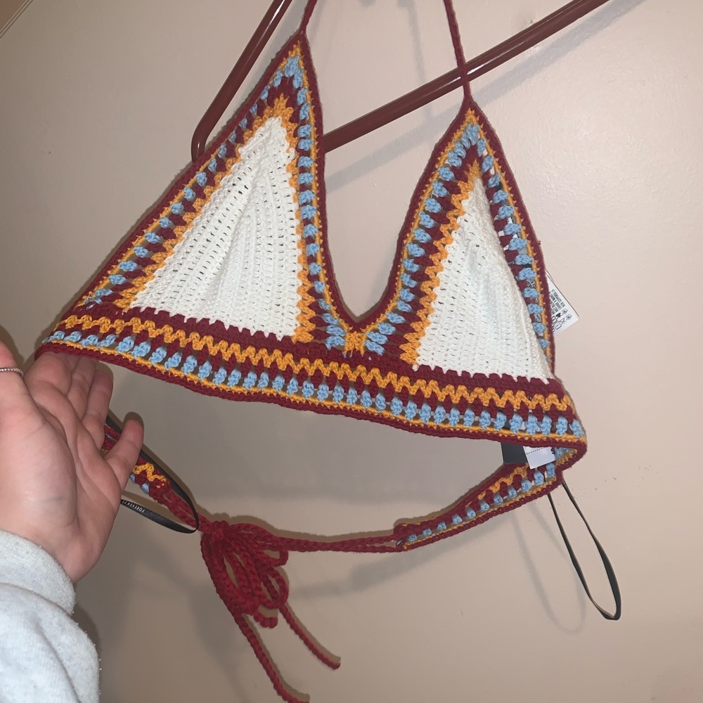 Halter crop top NWT